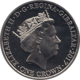 2017 CROWN 70TH ANNIVERSARY - WORLD COINS - Cambridgeshire Coins