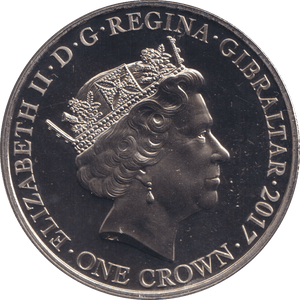 2017 CROWN 70TH ANNIVERSARY - WORLD COINS - Cambridgeshire Coins