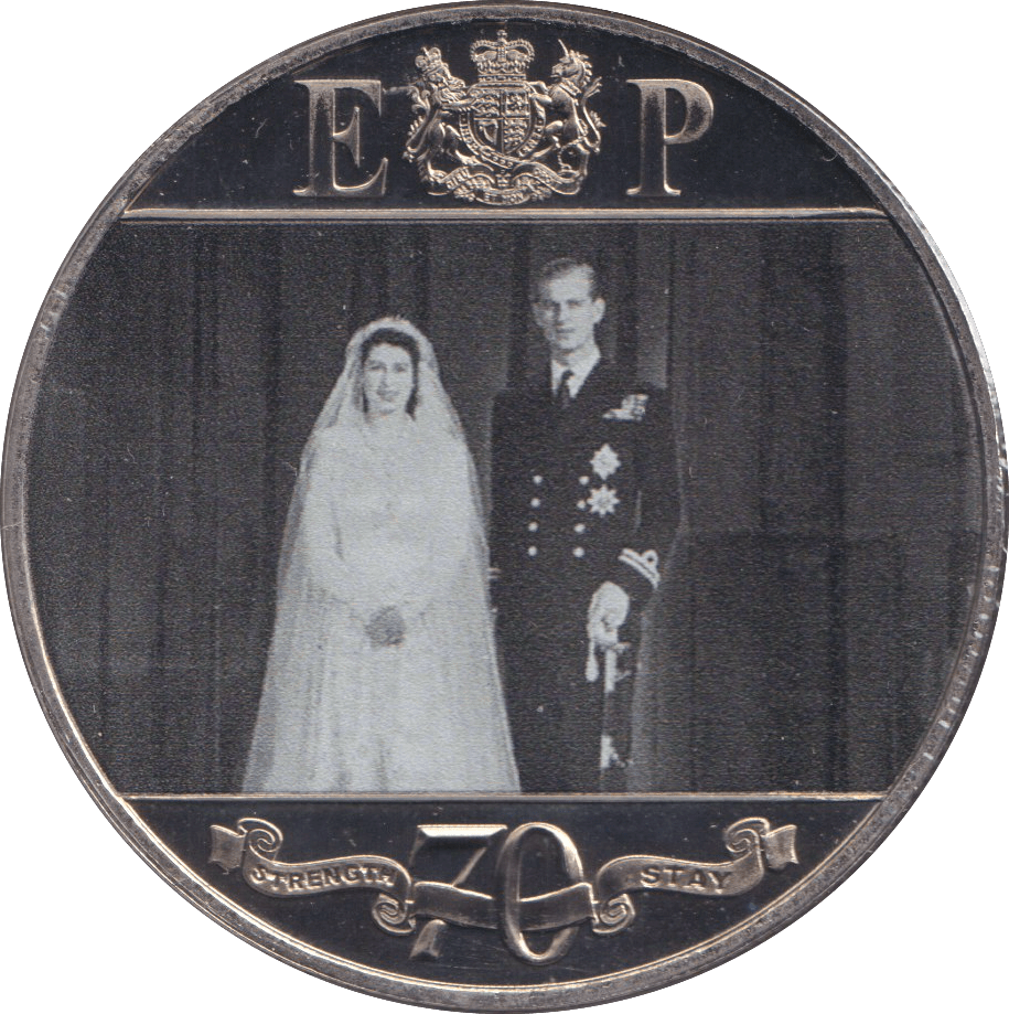 2017 CROWN 70TH ANNIVERSARY - WORLD COINS - Cambridgeshire Coins