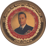 2017 CROWN HOUSE OF WINDSOR CENTENARY HM GEORGE THE VI - WORLD COINS - Cambridgeshire Coins