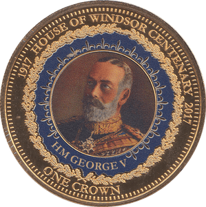 2017 CROWN HOUSE OF WINDSOR CENTENARY - WORLD COINS - Cambridgeshire Coins