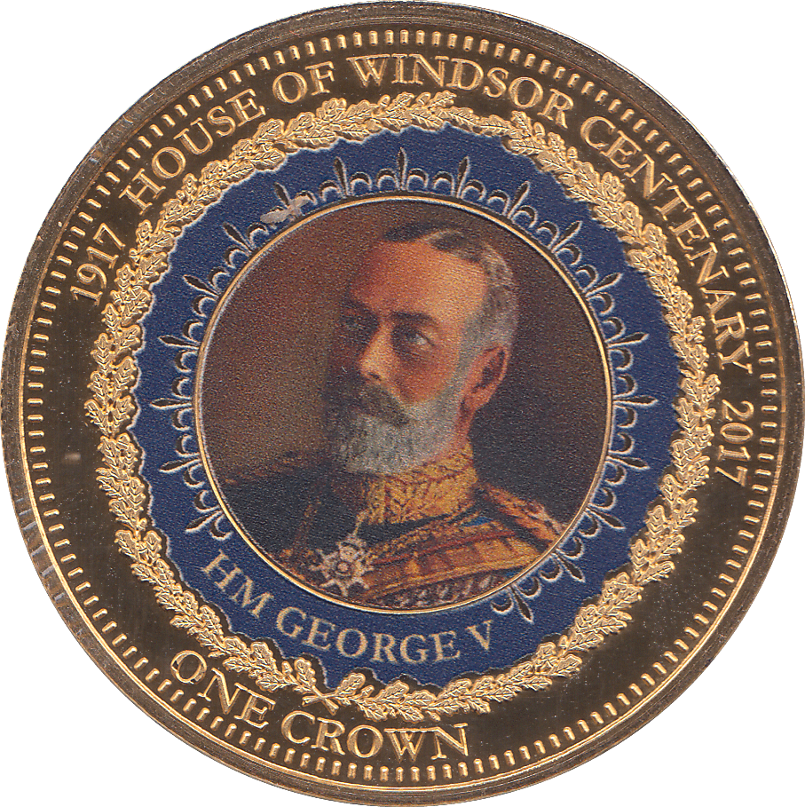 2017 CROWN HOUSE OF WINDSOR CENTENARY - WORLD COINS - Cambridgeshire Coins