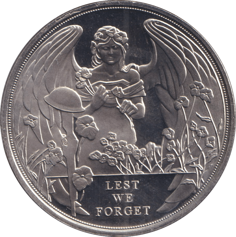 2017 CROWN LEST WE FORGET GIBRALTAR - WORLD COINS - Cambridgeshire Coins