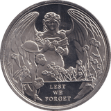 2017 CROWN LEST WE FORGET GIBRALTAR - WORLD COINS - Cambridgeshire Coins