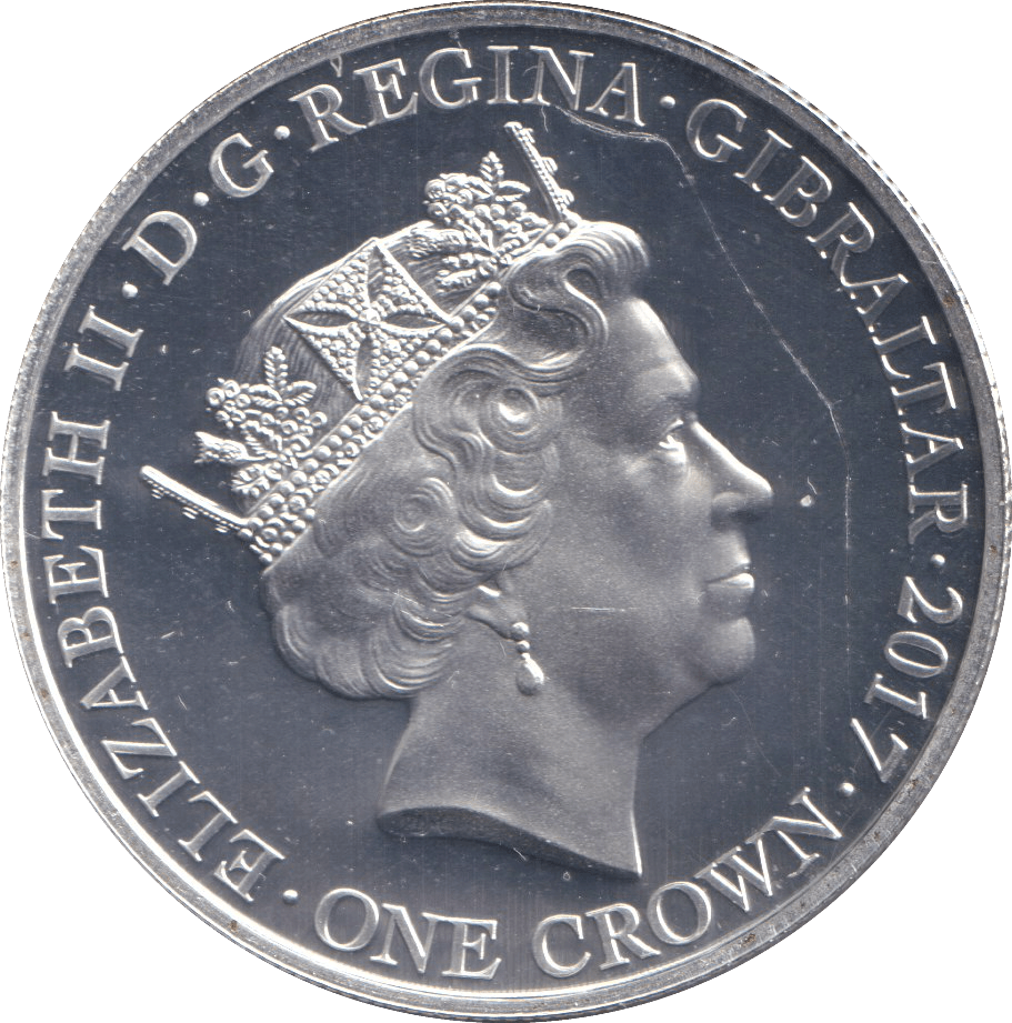 2017 CROWN SILVER PROOF LEST FORGET - SILVER WORLD COINS - Cambridgeshire Coins