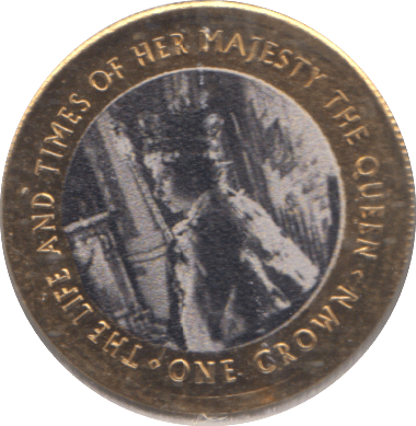 2017 CROWN THE LIFE AND TIME OF THE QUEEN TRISTAN DA CUNHA - WORLD COINS - Cambridgeshire Coins