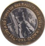 2017 CROWN THE LIFE AND TIME OF THE QUEEN TRISTAN DA CUNHA - WORLD COINS - Cambridgeshire Coins