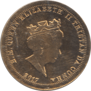 2017 CROWN THE LIFE AND TIME OF THE QUEEN TRISTAN DA CUNHA - WORLD COINS - Cambridgeshire Coins
