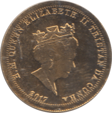 2017 CROWN THE LIFE AND TIME OF THE QUEEN TRISTAN DA CUNHA - WORLD COINS - Cambridgeshire Coins