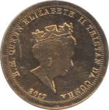 2017 CROWN THE LIFE AND TIME OF THE QUEEN TRISTAN DA CUNHA - WORLD COINS - Cambridgeshire Coins