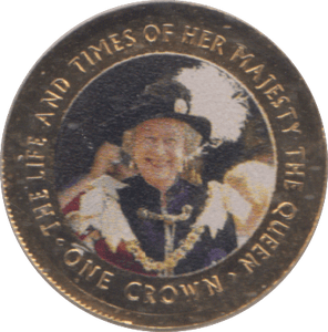 2017 CROWN THE LIFE AND TIME OF THE QUEEN TRISTAN DA CUNHA - WORLD COINS - Cambridgeshire Coins