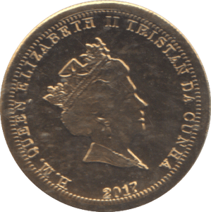 2017 CROWN THE LIFE AND TIME OF THE QUEEN TRISTAN DA CUNHA - WORLD COINS - Cambridgeshire Coins