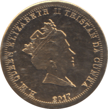 2017 CROWN THE LIFE AND TIME OF THE QUEEN TRISTAN DA CUNHA - WORLD COINS - Cambridgeshire Coins