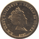 2017 CROWN THE LIFE AND TIME OF THE QUEEN TRISTAN DA CUNHA - WORLD COINS - Cambridgeshire Coins