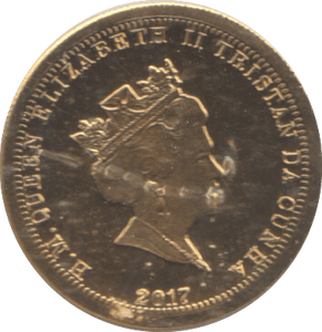 2017 CROWN THE LIFE AND TIME OF THE QUEEN TRISTAN DA CUNHA - WORLD COINS - Cambridgeshire Coins