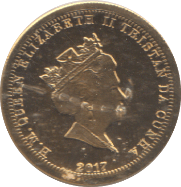 2017 CROWN THE LIFE AND TIME OF THE QUEEN TRISTAN DA CUNHA - WORLD COINS - Cambridgeshire Coins