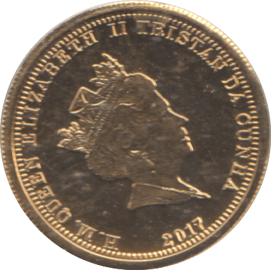 2017 CROWN TRISTAN DA CUNHA THE LIFE AND TIME OF THE QUEEN - WORLD COINS - Cambridgeshire Coins