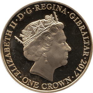 2017 ELIZABETH AND PHILIP 70TH ANNIVERSARY CROWN COIN F110 - CROWN - Cambridgeshire Coins
