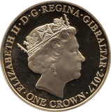 2017 ELIZABETH AND PHILIP 70TH ANNIVERSARY CROWN COIN F110 - CROWN - Cambridgeshire Coins