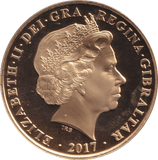 2017 ELIZABETH II COMMEMORATIVE CROWN GIBRALTAR - WORLD COINS - Cambridgeshire Coins