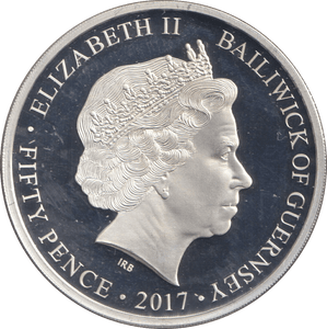2017 FIFTY PENCE BOB - WORLD COINS - Cambridgeshire Coins