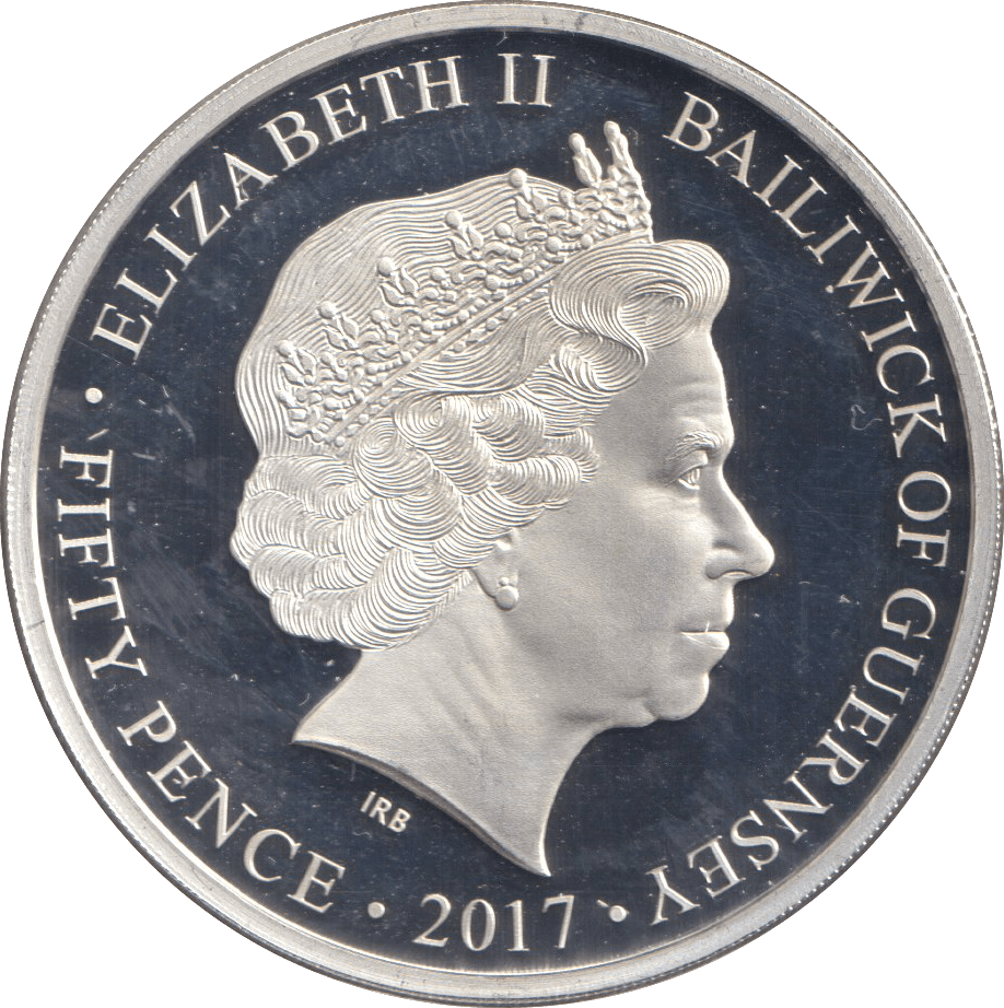 2017 FIFTY PENCE BOB - WORLD COINS - Cambridgeshire Coins