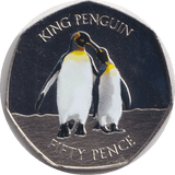 2017 FIFTY PENCE KING PENGUIN ( PROOF ) - WORLD COINS - Cambridgeshire Coins