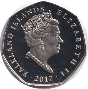 2017 FIFTY PENCE ( PROOF ) - WORLD COINS - Cambridgeshire Coins