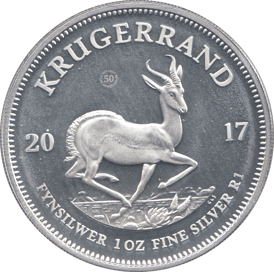 2017 FINE SILVER KRUGERRAND ( PROOF ) - Silver Proof - Cambridgeshire Coins