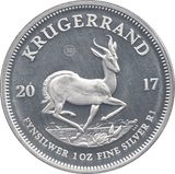 2017 FINE SILVER KRUGERRAND ( PROOF ) - Silver Proof - Cambridgeshire Coins