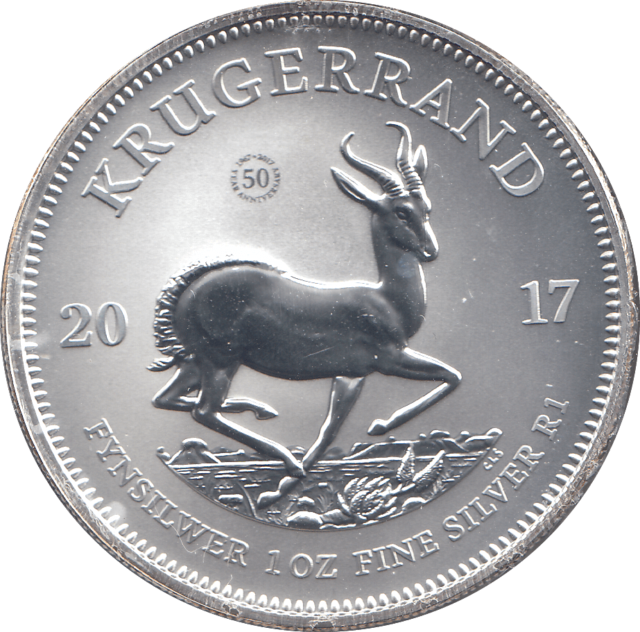 2017 FINE SILVER KRUGERRAND ( PROOF ) - Silver Proof - Cambridgeshire Coins