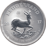 2017 FINE SILVER KRUGERRAND ( PROOF ) - Silver Proof - Cambridgeshire Coins