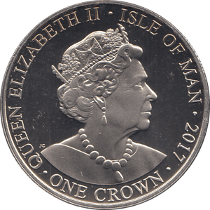 2017 FIVE POUND BU WEDDING ANNIVERSARY - £5 BU - Cambridgeshire Coins