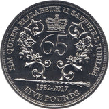 2017 FIVE POUNDS BAILIWICK OF JERSEY - WORLD COINS - Cambridgeshire Coins