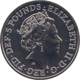 2017 FIVE POUNDS SAPPHIRE JUBILEE - WORLD COINS - Cambridgeshire Coins
