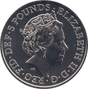 2017 FIVE POUNDS SAPPHIRE JUBILEE - WORLD COINS - Cambridgeshire Coins