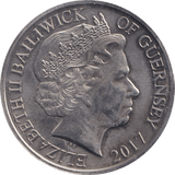 2017 FIVE POUNDS UK - WORLD COINS - Cambridgeshire Coins