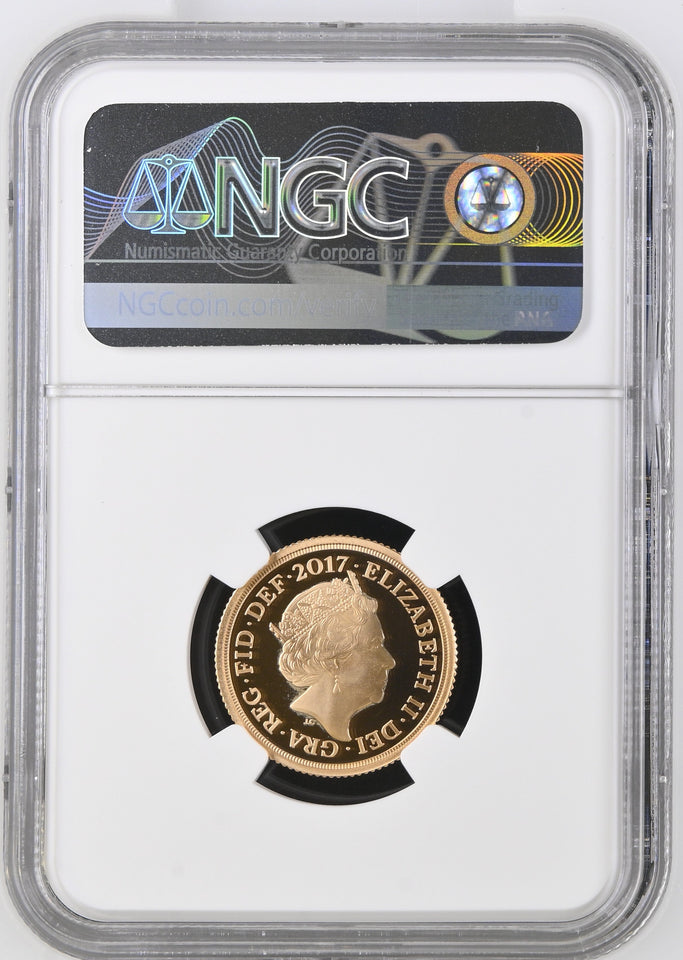 2017 GOLD £1 200TH ANNIVERSARY PF 69 ULTRA CAMEO - NGC GOLD £1 - Cambridgeshire Coins