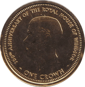 2017 GOLD CROWN TRISTAN DA CUNHA ( BU ) 3 - GOLD WORLD COINS - Cambridgeshire Coins