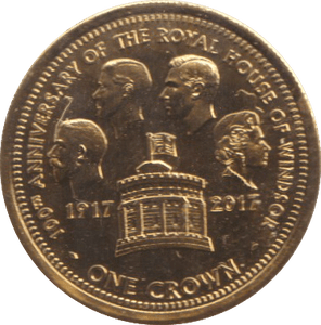 2017 GOLD CROWN TRISTAN DA CUNHA ( BU ) 4 - GOLD WORLD COINS - Cambridgeshire Coins