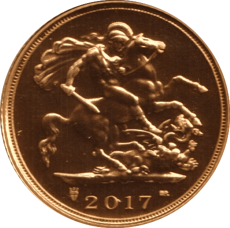 2017 GOLD HALF SOVEREIGN ( BU ) - HALF SOVEREIGN - Cambridgeshire Coins