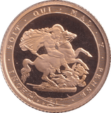 2017 GOLD HALF SOVEREIGN ( PROOF ) - HALF SOVEREIGN - Cambridgeshire Coins