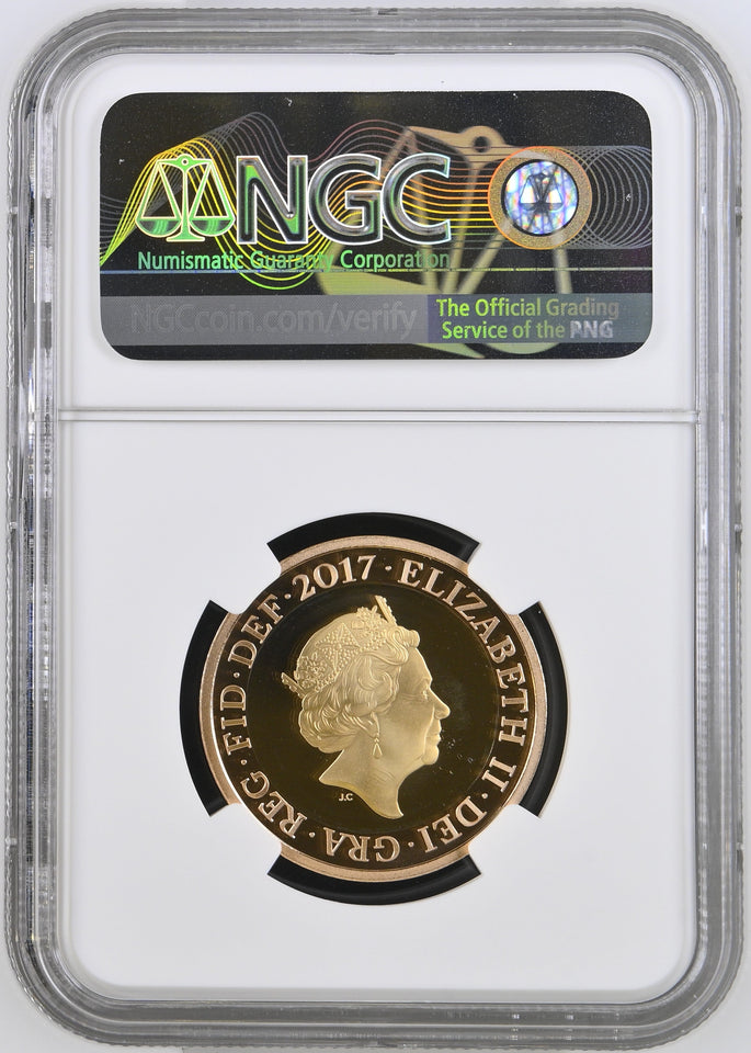 2017 GOLD PROOF £2 JANE AUSTEN AN ENDURING ROMANCE ULTRA CAMEO PF 69 - NGC GOLD £2 - Cambridgeshire Coins