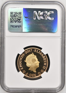 2017 GOLD PROOF £2 WWI AVIATION PF69 ULTRA CAMEO - NGC GOLD £2 - Cambridgeshire Coins