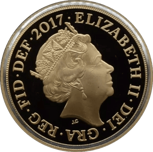 2017 GOLD PROOF SOVEREIGN BOXED - GOLD PROOF SOVEREIGNS - Cambridgeshire Coins