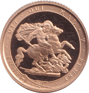 2017 GOLD QUARTER SOVEREIGN ( PROOF ) - HALF SOVEREIGN - Cambridgeshire Coins