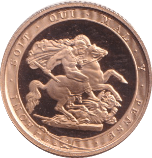 2017 GOLD QUARTER SOVEREIGN ( PROOF ) - HALF SOVEREIGN - Cambridgeshire Coins