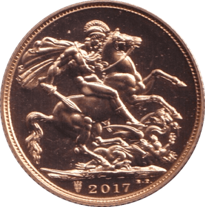 2017 GOLD SOVEREIGN ( BU ) - SOVEREIGN - Cambridgeshire Coins