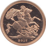 2017 GOLD SOVEREIGN ( PROOF ) - SOVEREIGN - Cambridgeshire Coins