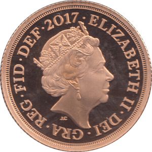 2017 GOLD SOVEREIGN ( PROOF ) - SOVEREIGN - Cambridgeshire Coins